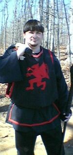 Sir Barret Drummond, Knight of the Ebony Banner, played by Matt